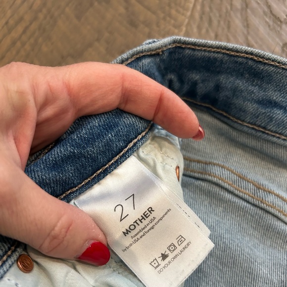 Mother Jeans insider Crop Step Fray - Picture 8 of 10